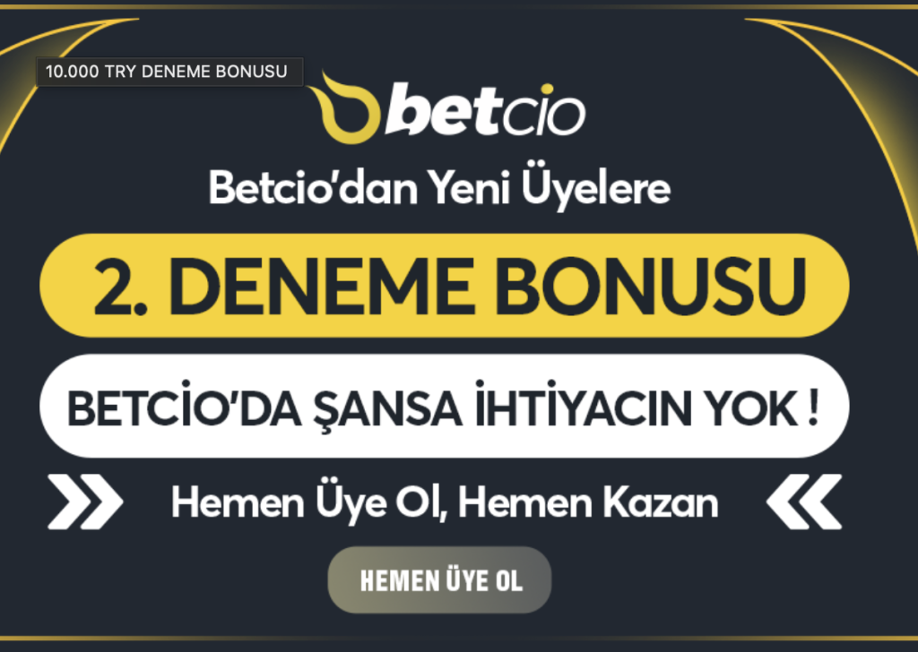 betcio bonus ve giriş
